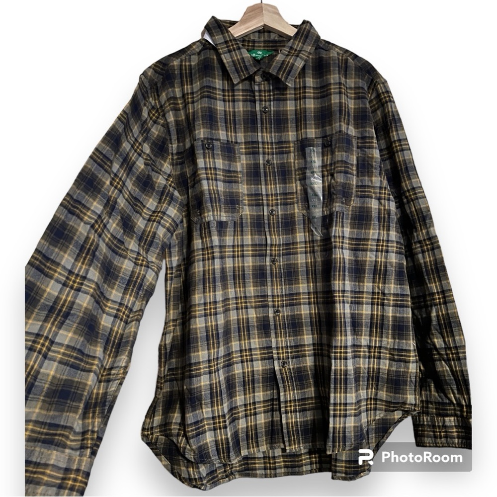 NWT super soft men’s plaid flannel - XXL